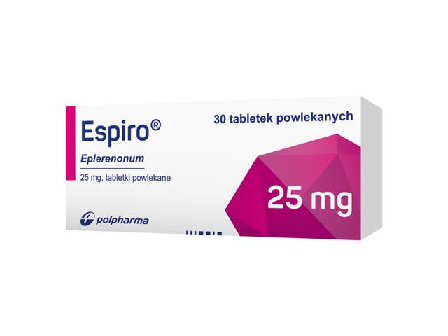 Espiro interakcje ulotka tabletki powlekane 25 mg 30 tabl.