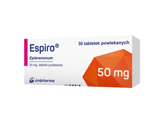 Espiro interakcje ulotka tabletki powlekane 50 mg 30 tabl.