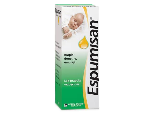 Espumisan interakcje ulotka krople doustne, emulsja 40 mg/ml 30 ml (but.)