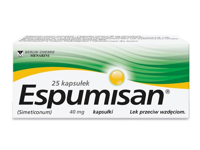 Espumisan interakcje ulotka kapsułki 40 mg 25 kaps.