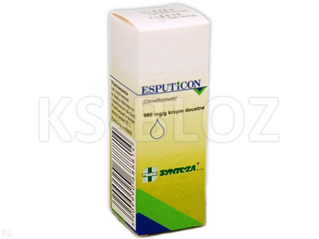 Esputicon interakcje ulotka krople doustne 980 mg/g 5 g