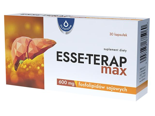 ESSE-TERAP Max interakcje ulotka kapsułki miękkie - 30 kaps.