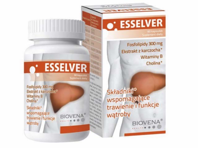 Esselver interakcje ulotka kapsułki - 60 kaps.