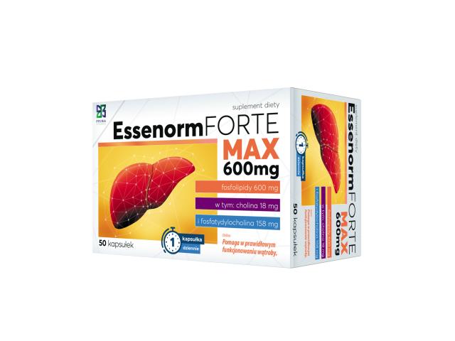 Essenorm Forte Max interakcje ulotka kapsułki  30 kaps.