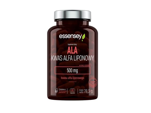 ESSENSEY Ala interakcje ulotka kapsułki - 90 kaps.