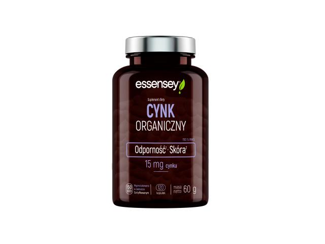 Essensey Cynk Organiczny interakcje ulotka kapsułki  120 kaps.