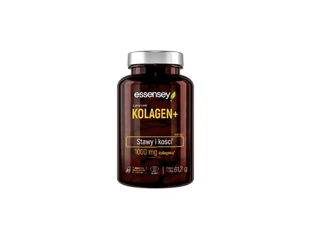 ESSENSEY Kolagen+ interakcje ulotka kapsułki - 90 kaps. (but.)