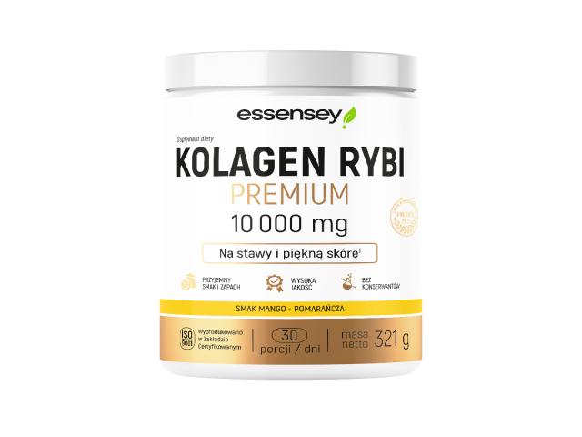 Essensey Kolagen Rybi Premium 10 000 mg interakcje ulotka proszek do rozpuszczenia  321 g