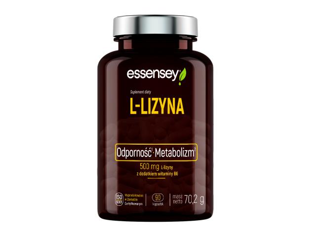 Essensey L-Lizyna interakcje ulotka kapsułki 90 kaps.
