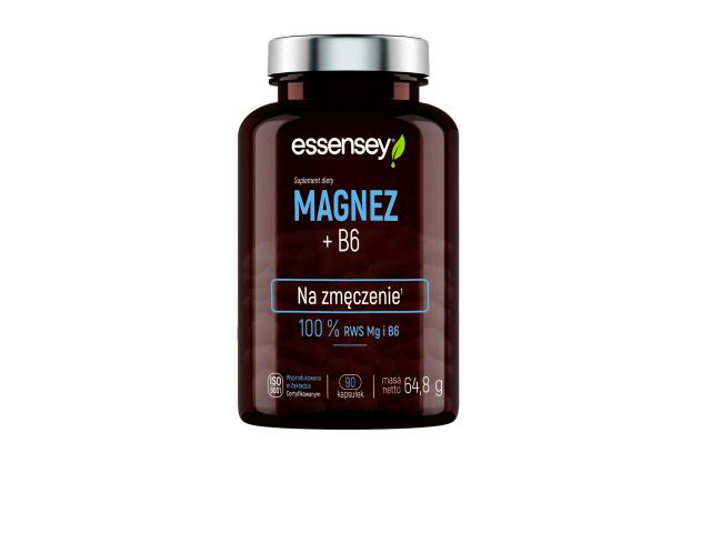 Essensey Magnez + B6 interakcje ulotka kapsułki - 90 kaps. (but.)