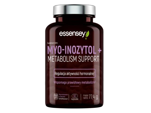 Essensey Myo-Inozytol + Metabolism Support interakcje ulotka kapsułki - 90 kaps. (but.)