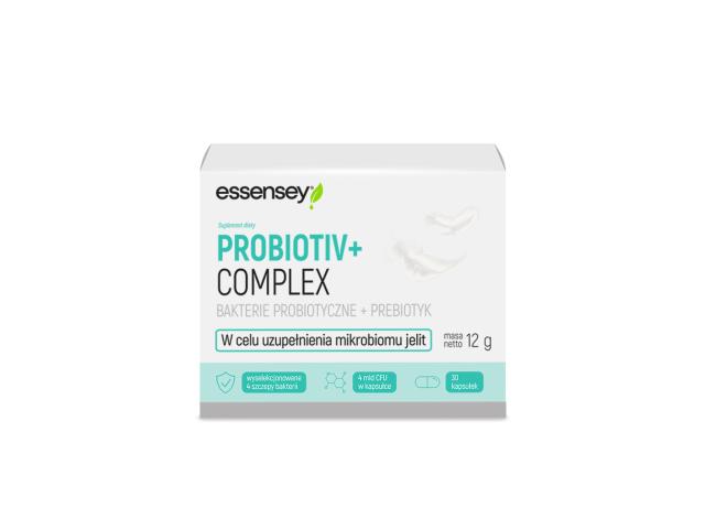 Essensey Probiotiv+ Complex interakcje ulotka kapsułki - 30 kaps.