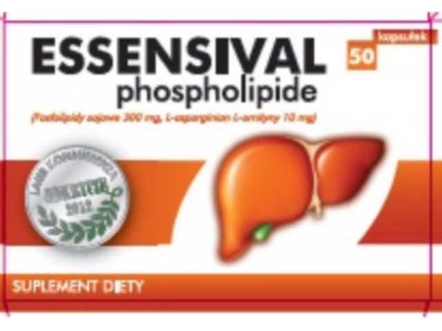 Essensival Phospholipide interakcje ulotka kapsułki  50 kaps.