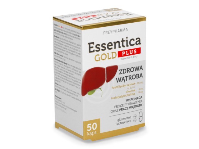ESSENTICA GOLD PLUS interakcje ulotka kapsułki - 50 kaps.