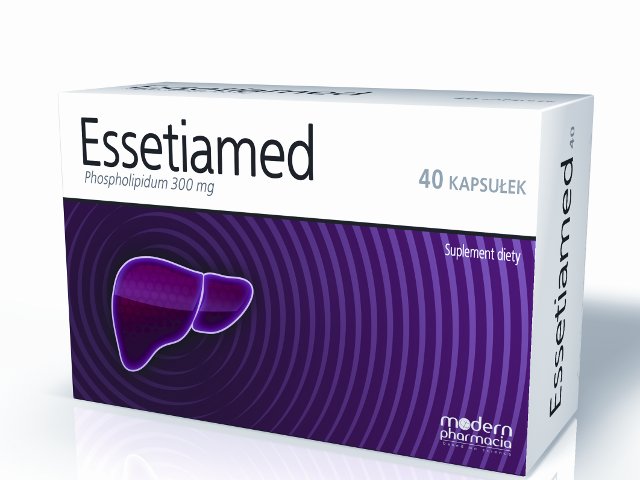 Essetiamed interakcje ulotka kapsułki - 40 kaps.