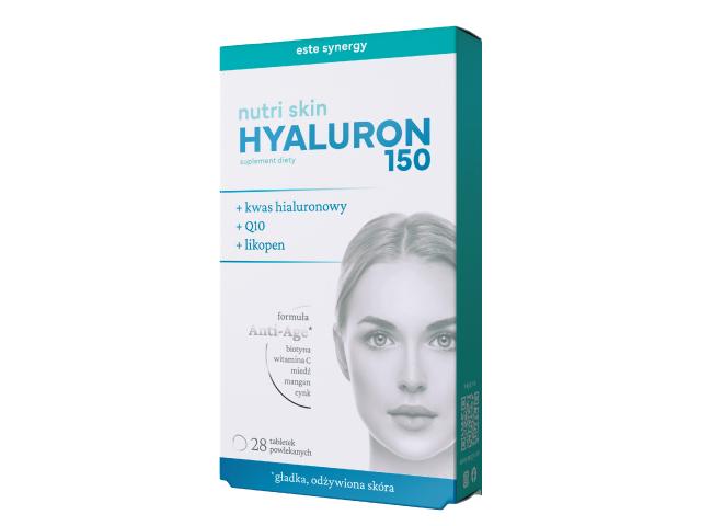 Este Synergy Nutri Skin Hyaluron 150 interakcje ulotka tabletki powlekane  28 tabl.