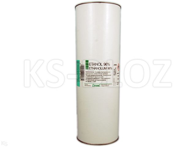 Ethanolum interakcje ulotka płyn 96 % 1 l (but.)