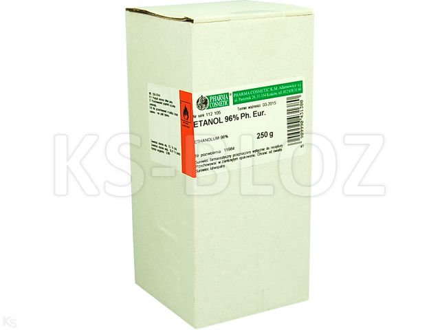 Ethanolum interakcje ulotka płyn 96 % 250 g (but.)