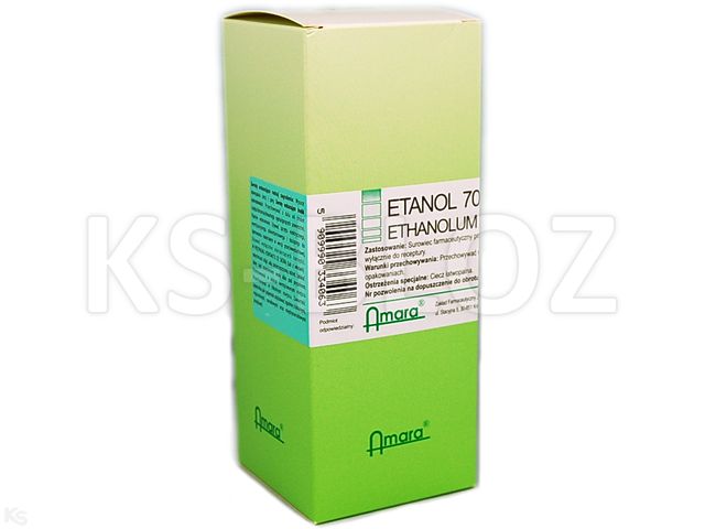 Ethanolum interakcje ulotka płyn 70 % 250 ml (but.)