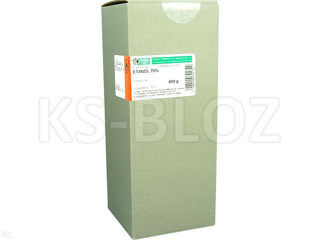 Ethanolum interakcje ulotka płyn 70 % 800 g (but. PE)