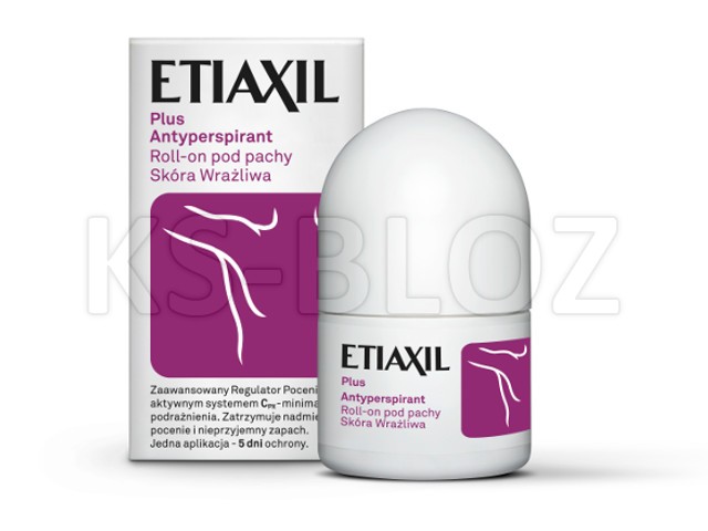 ETIAXIL PLUS Antyprespirant p/pachy interakcje ulotka roll-on  15 ml | roll on