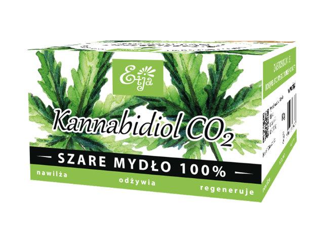ETJA Naturalne Szare Mydło potasowe konopne CBD 200mg interakcje ulotka mydło - 80 g