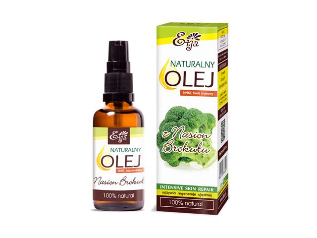 ETJA Naturalny Olej z nasion brokułu do każdego typu cery dzień/noc interakcje ulotka olej - 50 ml