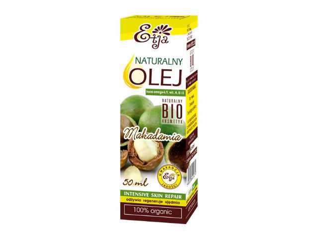 Etja Naturalny Olej Z Orzechów Makadamia Bio interakcje ulotka olej  50 ml