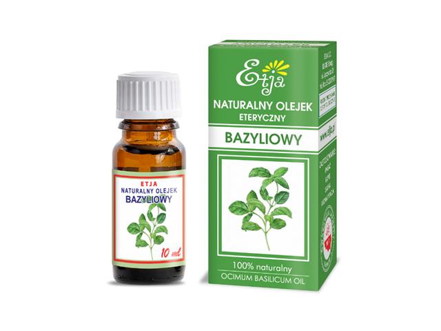 ETJA Naturalny Olejek eteryczny kurkumowy interakcje ulotka olejek - 10 ml (+ zakraplacz)
