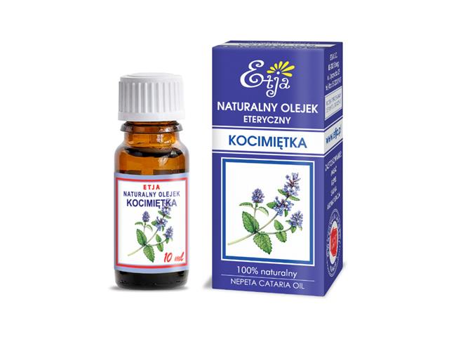ETJA naturalny Olejek z kocimiętki interakcje ulotka olejek - 10 ml (+ zakraplacz)