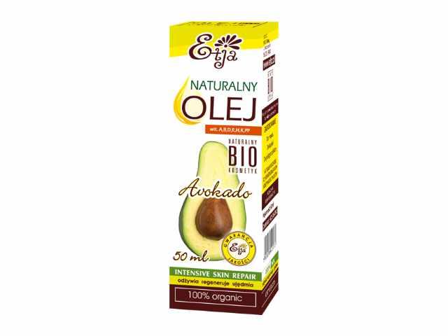 Etja Olej naturalny awokado Bio interakcje ulotka olej  50 ml