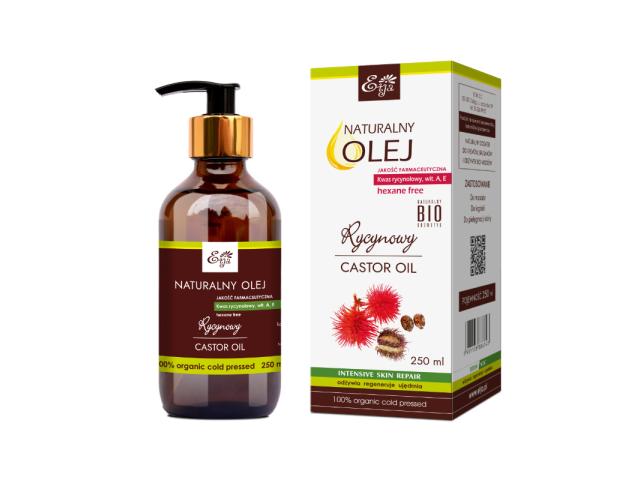Etja Olej naturalny rycynowy Bio interakcje ulotka olej 250 ml