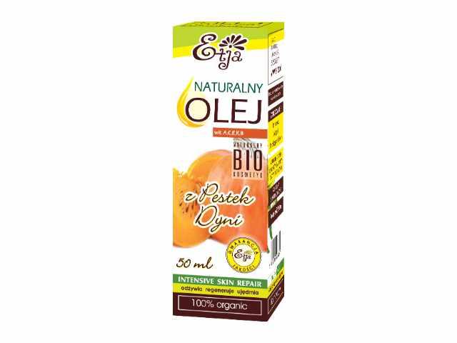 Etja Olej naturalny z pestek dyni Bio interakcje ulotka olej  50 ml