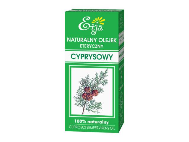 Etja Olejek eteryczny naturalny cyprysowy interakcje ulotka   10 ml