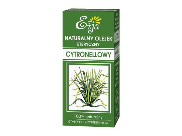 Etja Olejek eteryczny naturalny cytronellowy interakcje ulotka olejek - 10 ml