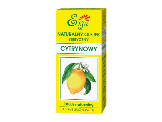 Etja Olejek eteryczny naturalny cytrynowy interakcje ulotka   10 ml