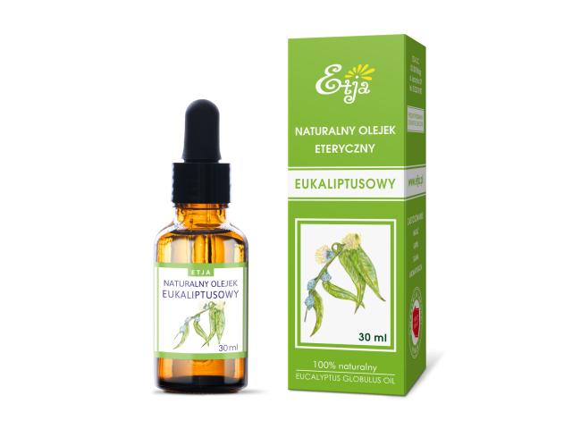 Etja Olejek eteryczny naturalny eukaliptusowy interakcje ulotka olejek - 30 ml