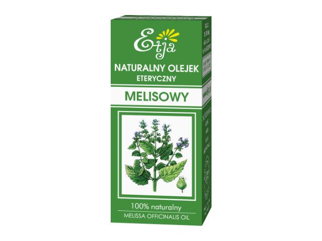 Etja Olejek eteryczny naturalny melisowy interakcje ulotka olejek - 10 ml
