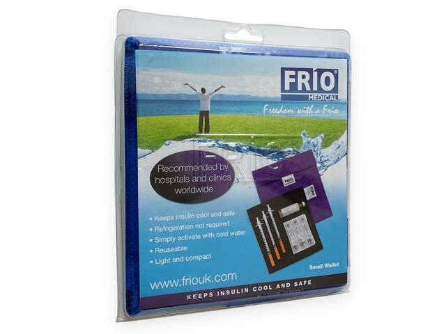 Etui chłodzące FRIO® Małe niebieskie na ampułki insulinowe lub buteleczki krople do oczu interakcje ulotka etui - 1 szt.