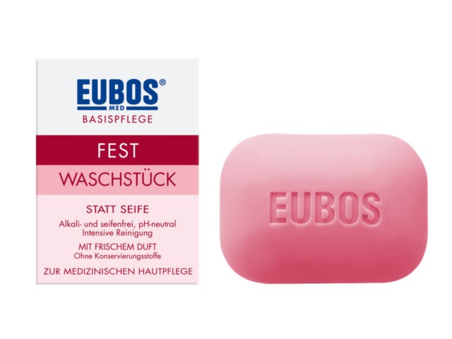 Eubos Basic Kostka myjąca o świeżym zapachu o neutralnym ph (bezalkaliczna) interakcje ulotka   125 g