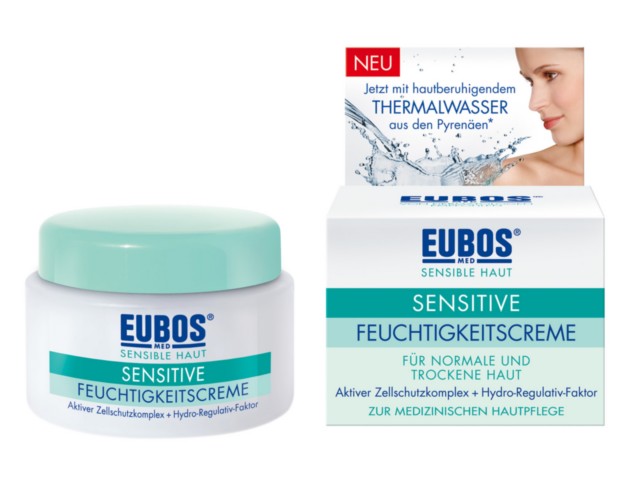 EUBOS SENSITIVE Krem na dzień - nawilża interakcje ulotka  - 50 ml