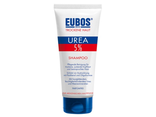 Eubos Urea Szampon do mycia włosów 5% urea interakcje ulotka   200 ml