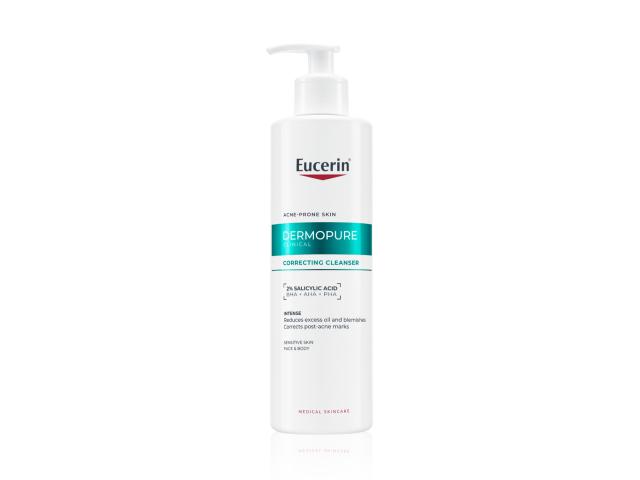 Eucerin Dermopure Clinical Żel do twarzy i ciała redukujący niedoskonałości I interakcje ulotka żel - 400 ml