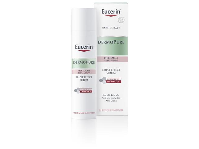 Eucerin Dermopure Serum o potrójnym działaniu interakcje ulotka   40 ml