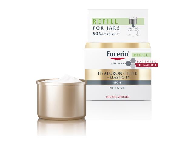 Eucerin Hyaluron-Filler + Elasticity Krem anti-age na noc refill interakcje ulotka krem - 50 ml
