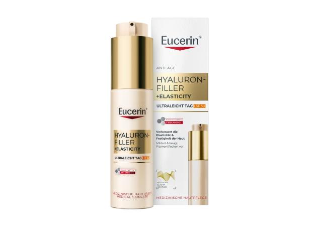 Eucerin Hyaluron-Filler + Elasticity Krem na dzień ultralekki SPF 50 interakcje ulotka krem - 50 ml
