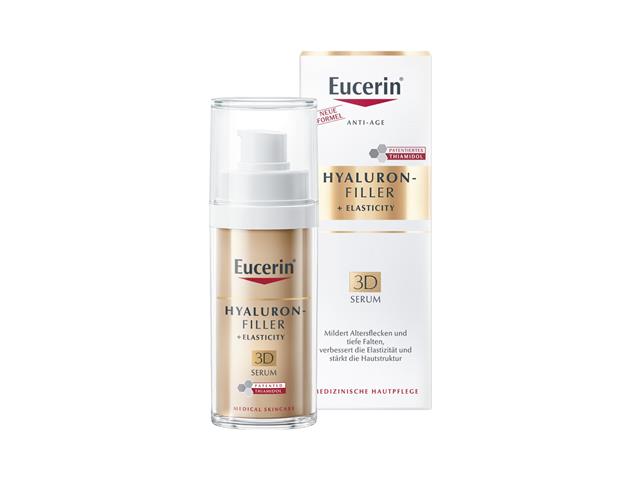 Eucerin Hyaluron-Filler + Elasticity Serum 3D interakcje ulotka krem - 30 ml