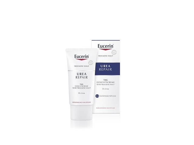 Eucerin Urearepair Krem do twarzy z 5% mocznika interakcje ulotka krem  50 ml