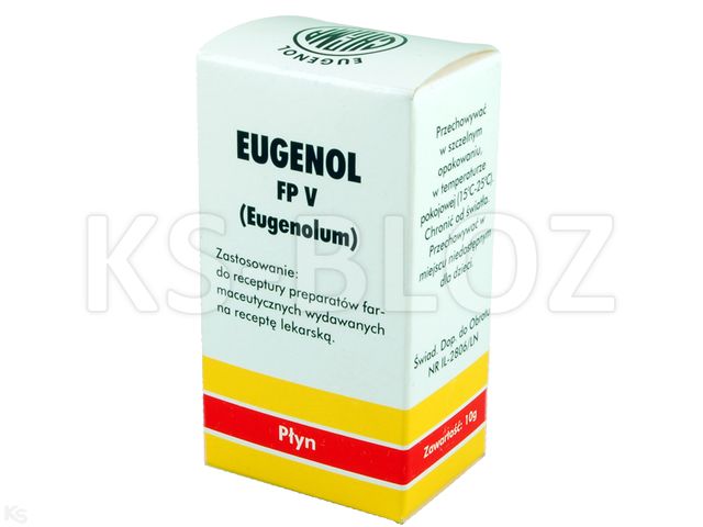 Eugenol interakcje ulotka płyn - 10 g