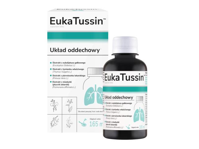 EukaTussin interakcje ulotka płyn  165 ml